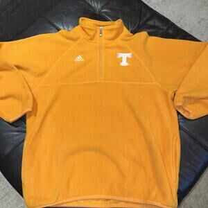 Vintage Y2K Tennessee Volunteers Adidas Fleece 1/4 Zip Pullover Men L